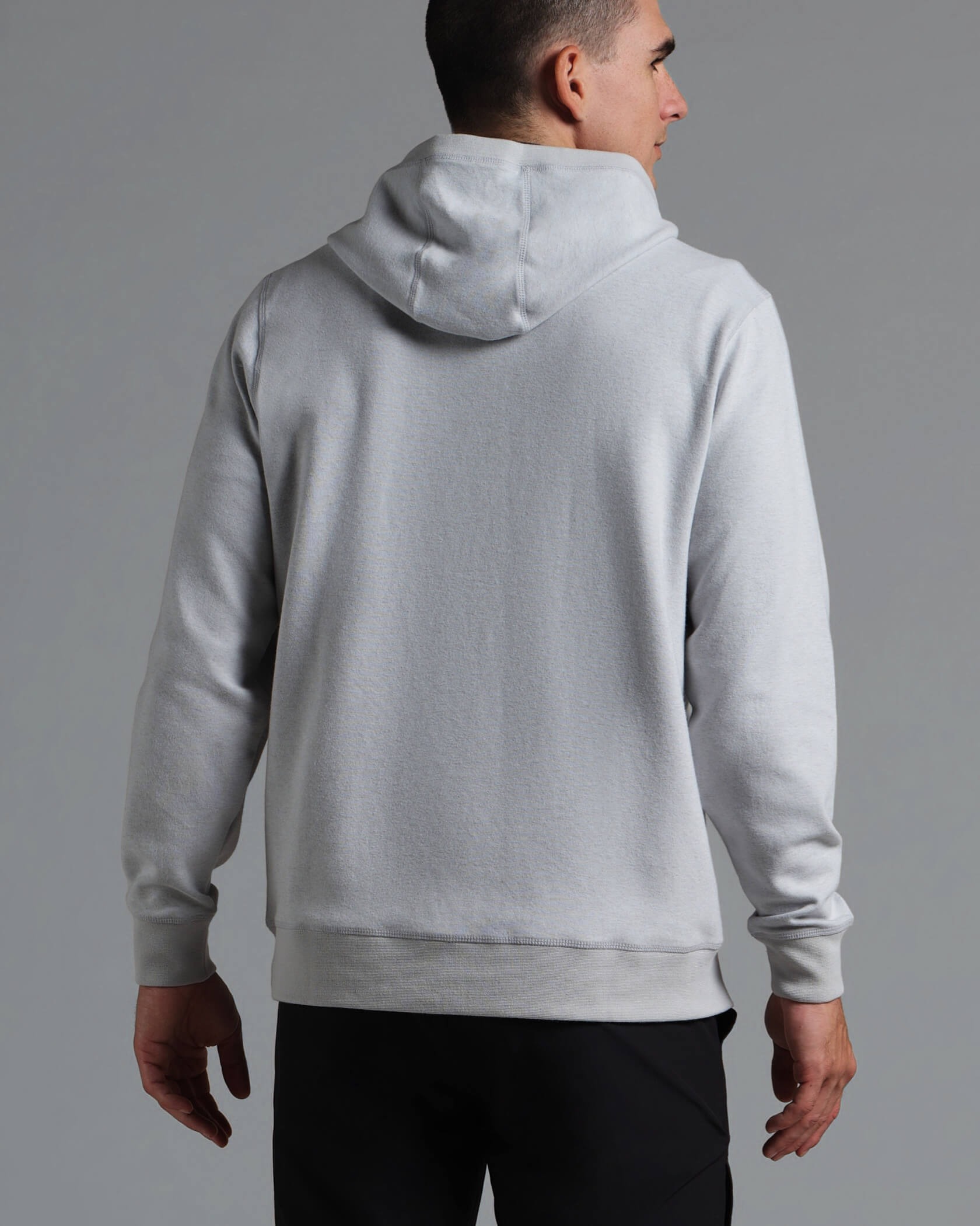 Municipal Cordless Snap Hoodie - Cream