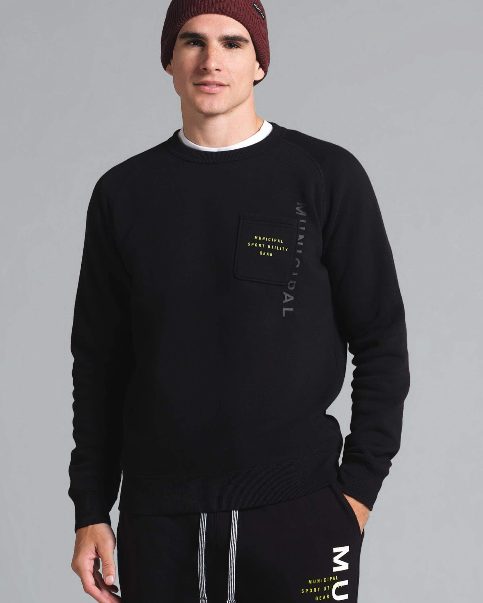 Municipal Training Camp Pocket Crew - Black