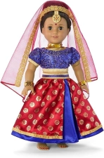 American Girl Girl of The Year Kavi Sharma 18 Inch Doll Bollywood Dance Costume
