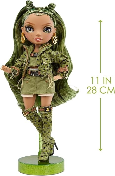 Rainbow High Olivia- Camo Green Fashion Doll