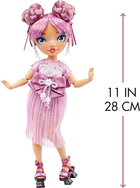 Rainbow High Lila Yamamoto - Mauve Purple Fashion Doll