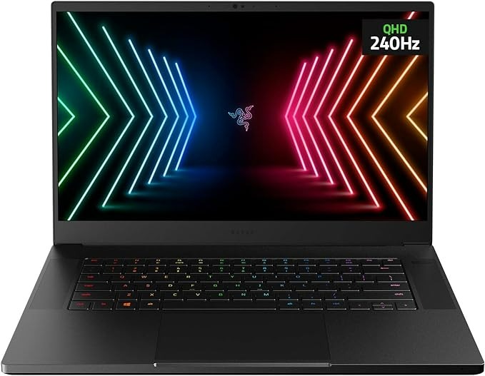 Razer Blade 15 Gaming Laptop: NVIDIA GeForce RTX 3070-10th Gen Intel 8-Core i7 CPU - 16 GB Ram