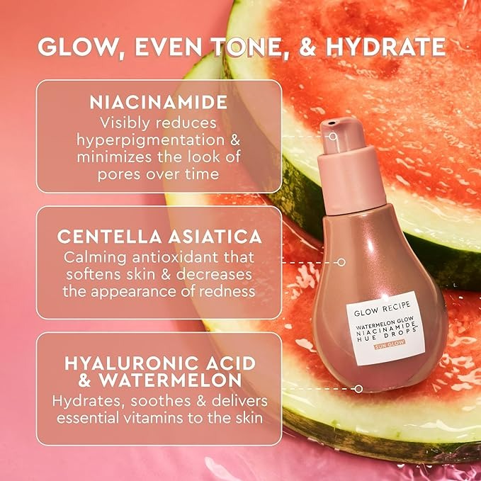 Glow Recipe Niacinamide Hue Drops Face Serum - 40 Ml