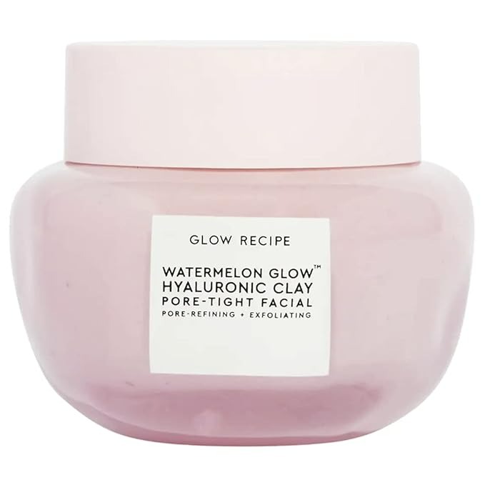 Glow Recipe Watermelon Glow Hyaluronic Pore-Tight Clay Facial Mask - 60 Ml