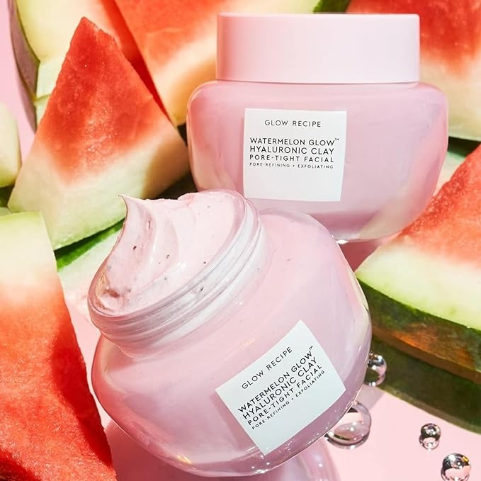 Glow Recipe Watermelon Glow Hyaluronic Pore-Tight Clay Facial Mask - 60 Ml