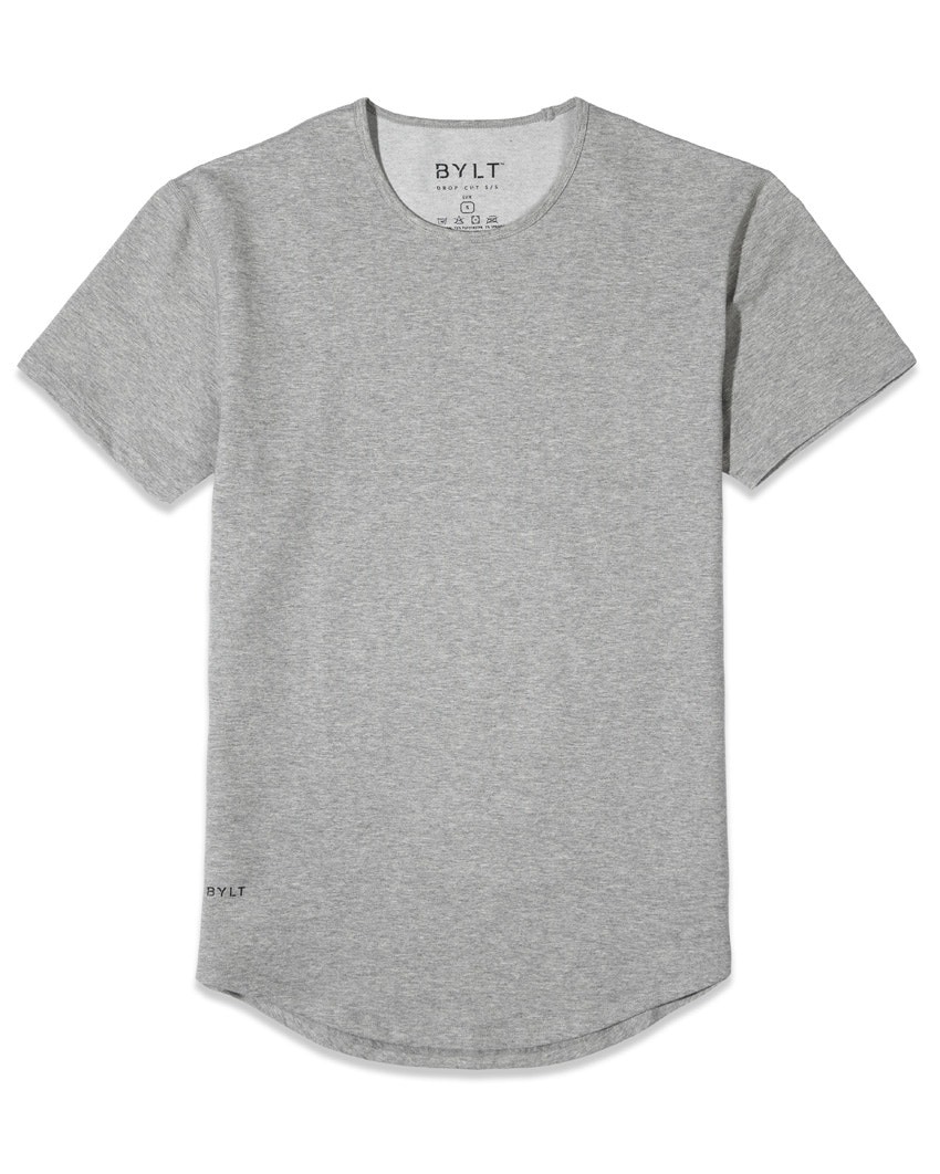 Bylt Drop-Cut: LUX - Heathered-Grey