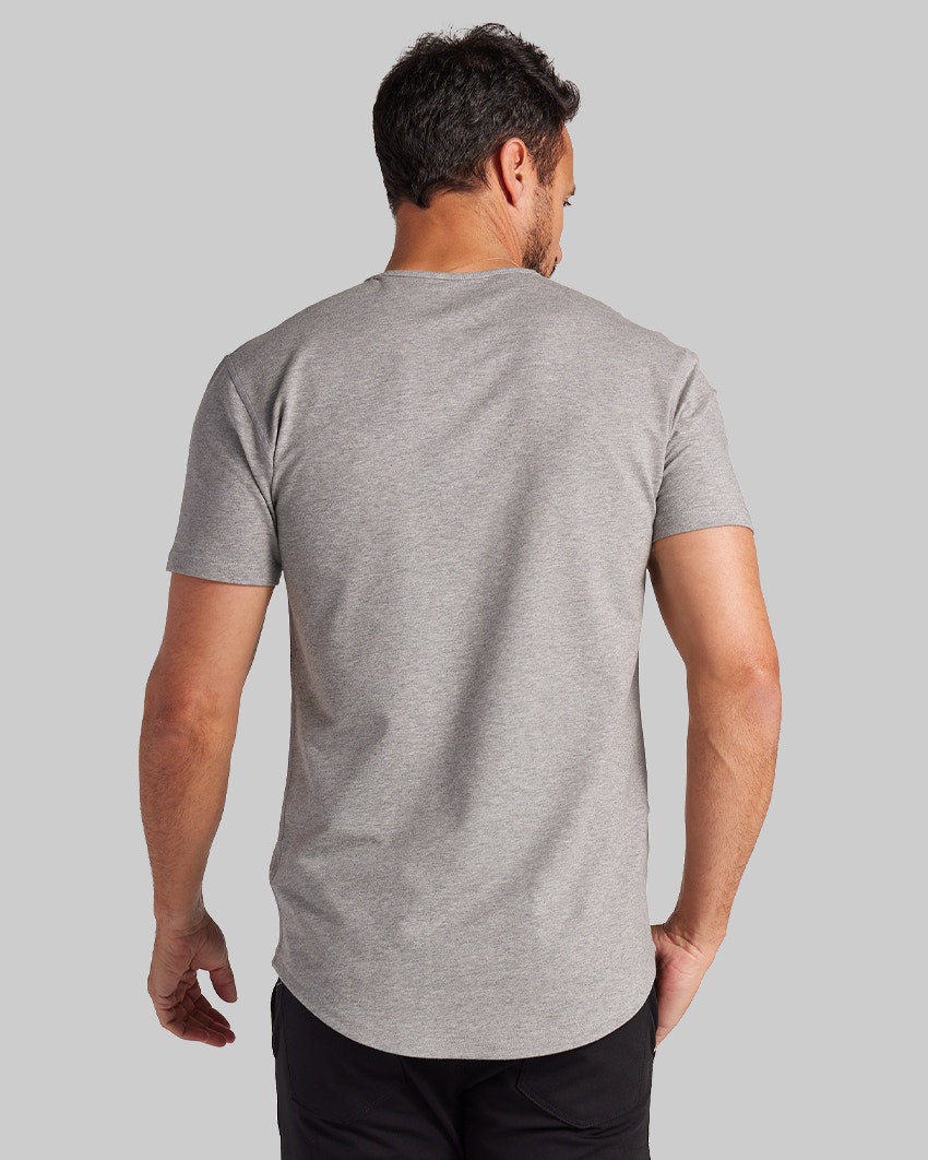 Bylt Drop-Cut: LUX - Heathered-Grey