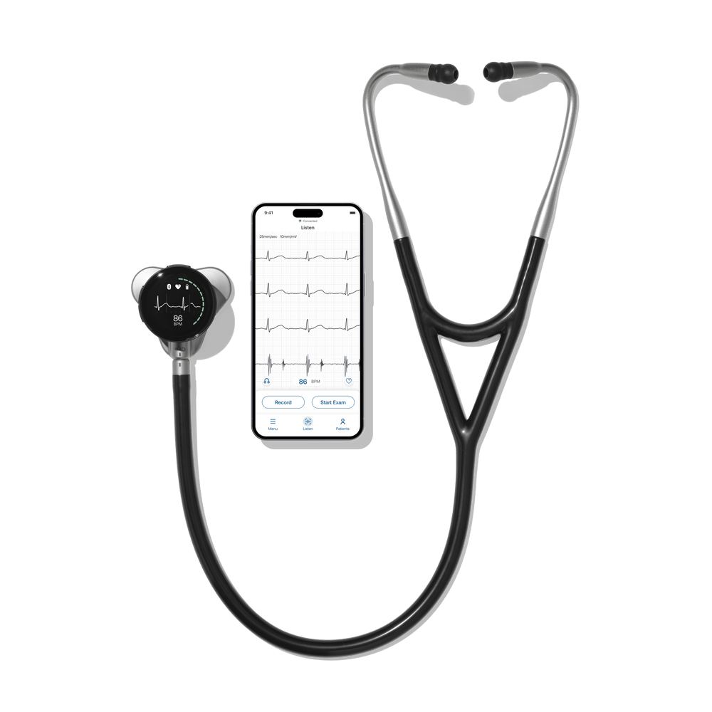 Eko CORE 500 Digital Stethoscope - Black