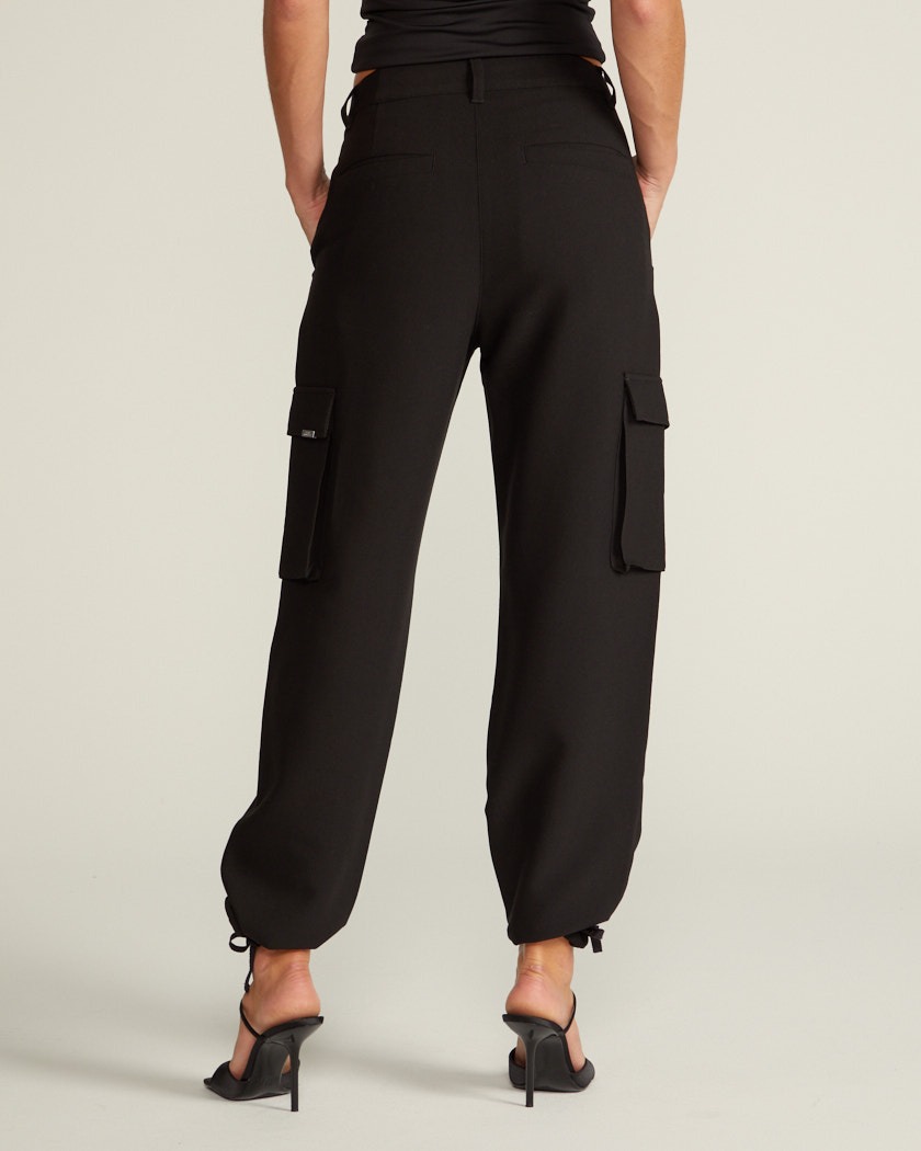 Bylt Midtown Straight Leg Cargo Pant - Black