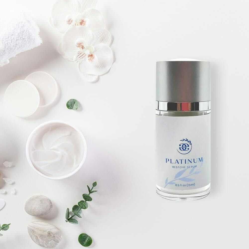 Entera Platinum Restore Serum Reveal Your Youthful Radiance - 0.5 Oz