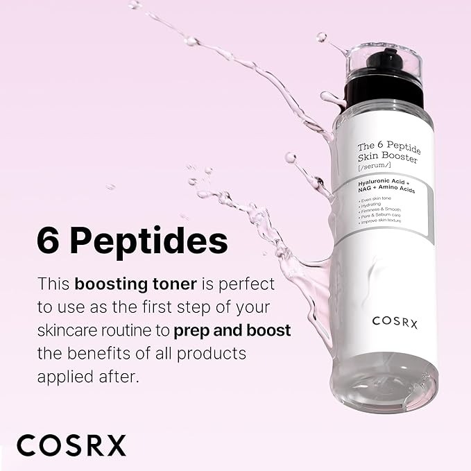 COSRX 6X Peptide Collagen Booster Toner Serum - 5.07 Fl Oz