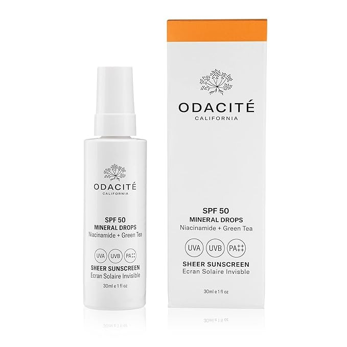 Odacite SPF 50 Mineral Drops Sheer Sunscreen - 30 ml