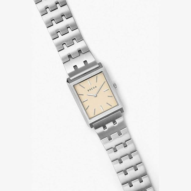 Breda 'Virgil' Stainless Steel and Metal Bracelet Watch, 26MM