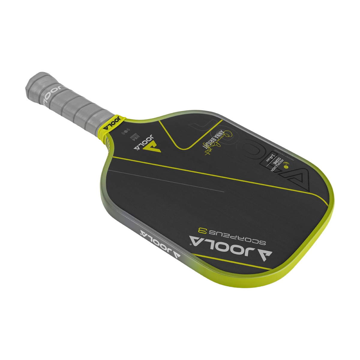 JOOLA Anna Bright Scorpeus 3 14mm Pickleball Paddle