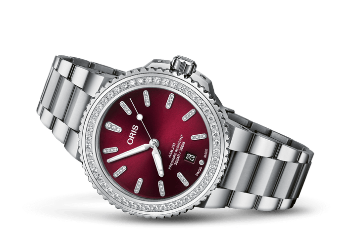 Oris Aquis Date Diamonds 01 733 7766 4998-07 8 22 05PEB