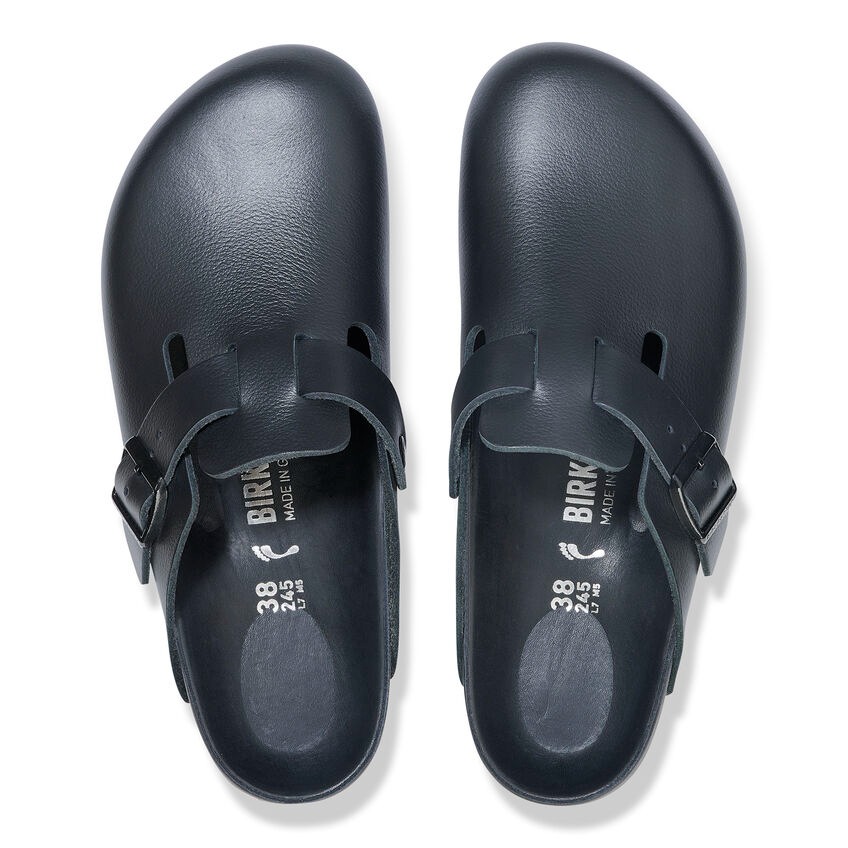 Birkenstock Boston Leather - Black