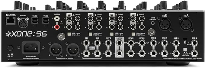 Allen & Heath XONE:96 Professional 6-Channel Analog DJ Mixer