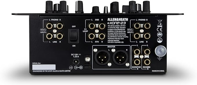 Allen & Heath XONE:23 2-Plus-2 Channel DJ Mixer