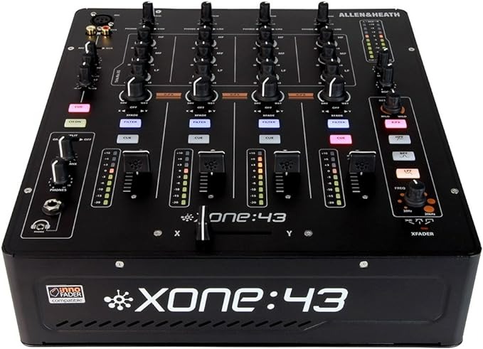 Allen & Heath Xone:43 High Performance 4 + 1 Channel Analog DJ Mixer (AH-XONE:43)