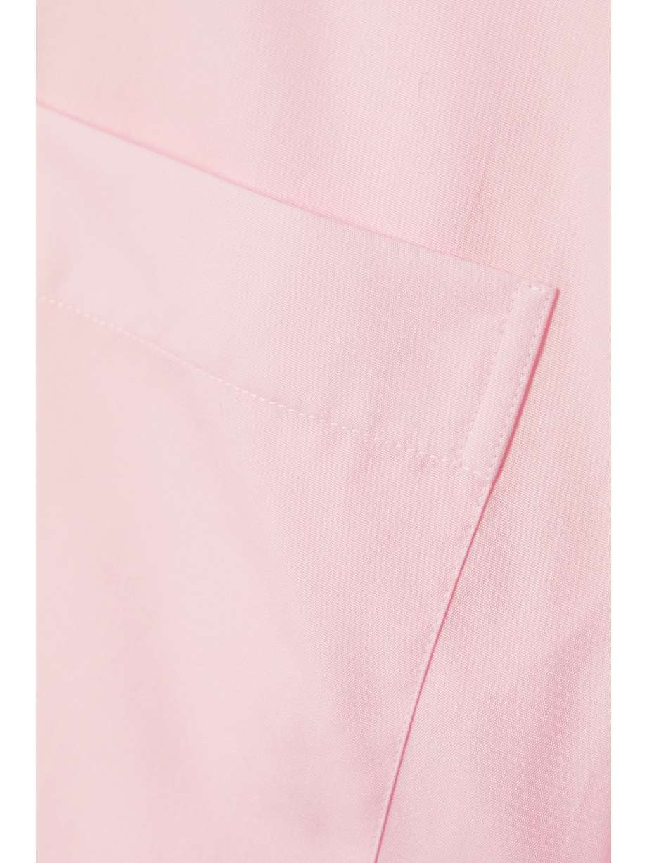 Charvet Elysee Oversized cotton-Poplin Nightdress - Baby Pink