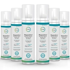 Regoxidine Men's 5% Minoxidil Foam & Topical - Helps Restore Vertex Hair Loss & Thinning Hair - 6 Month's Supply