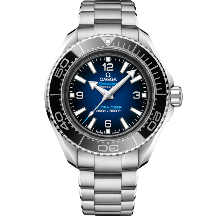 OMEGA SEAMASTER PLANET OCEAN 6000M 45.5 MM, O‑MEGASTEEL ON O‑MEGASTEEL