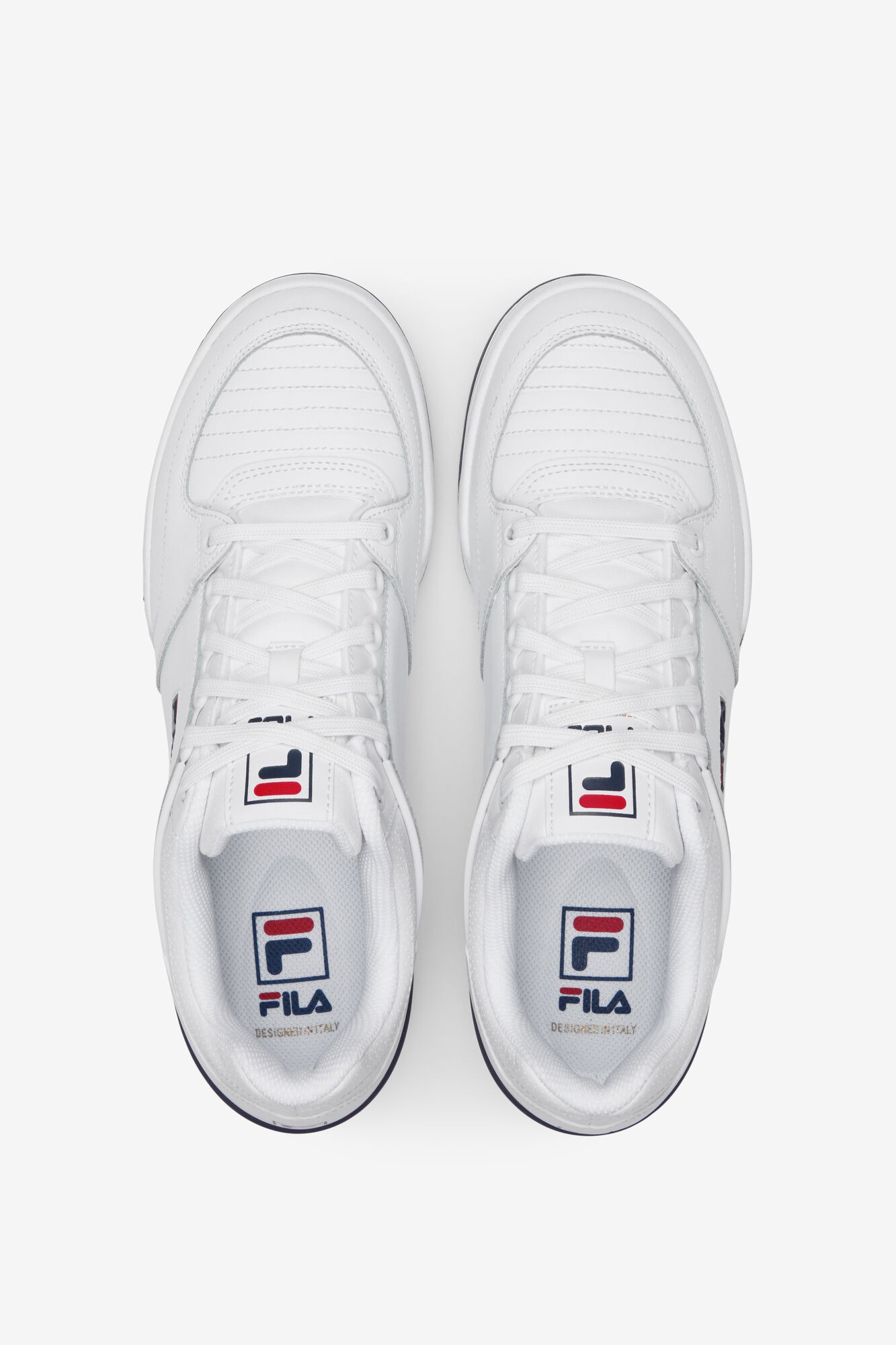 Fila Men's Targa NT - 125 WHITE/ FILA NAVY / FILA RED