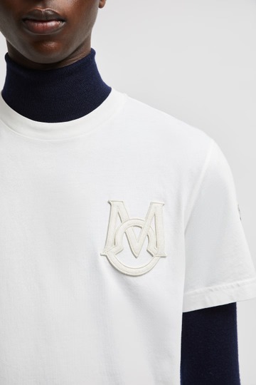 Moncler MONOGRAM T-SHIRT - White