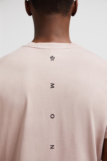 Moncler LOGO T-SHIRT- LIGHT PINK