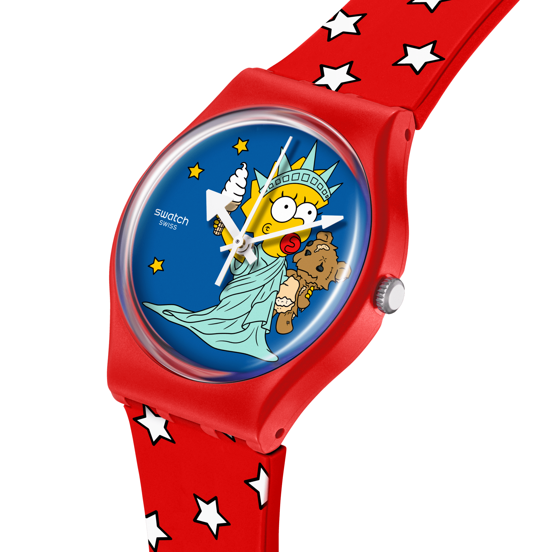 Swatch THE SIMPSONS COLLECTION LITTLE LADY LIBERTY