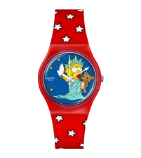 Swatch THE SIMPSONS COLLECTION LITTLE LADY LIBERTY