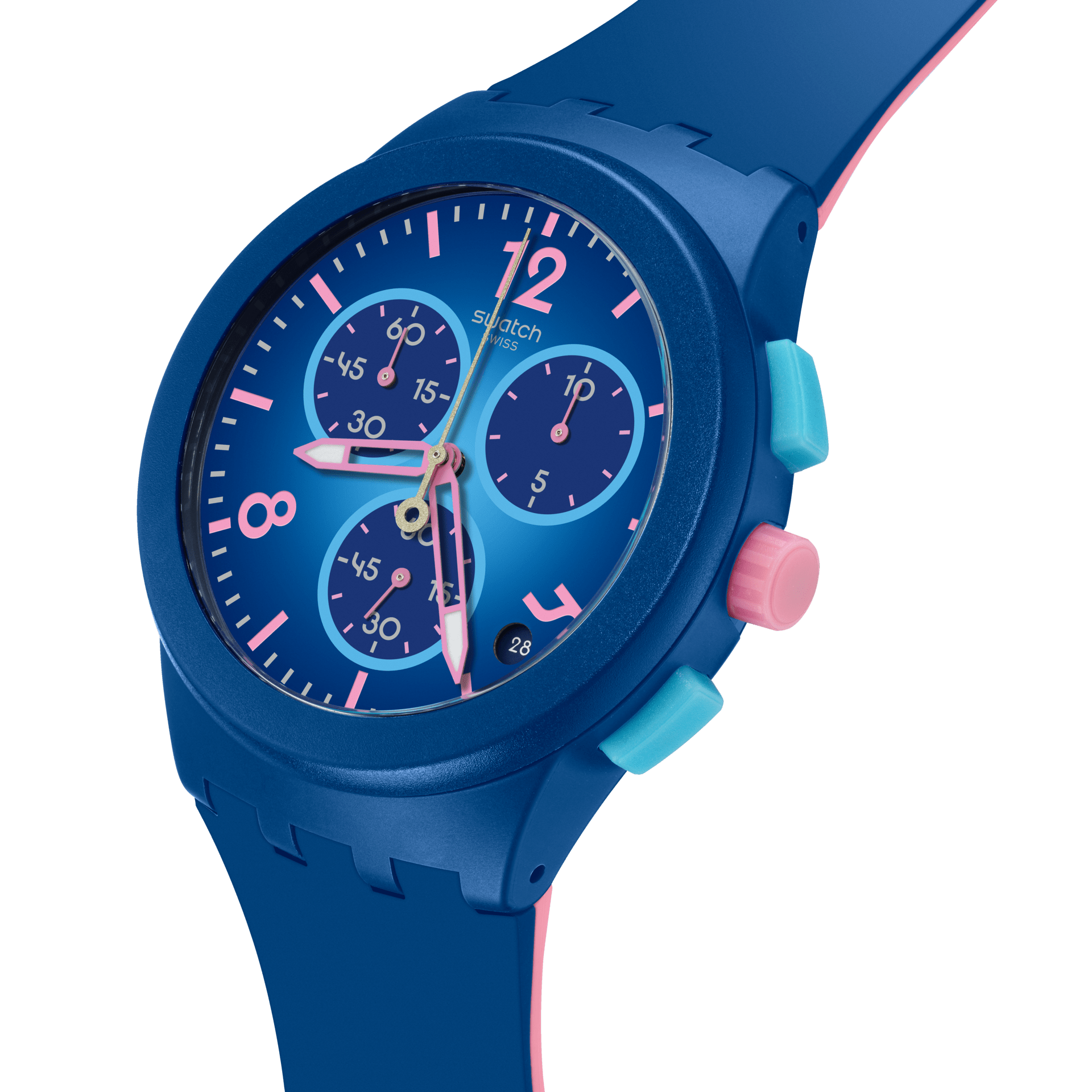 Swatch OLYMPIC GAMES PARIS 2024 COLLECTION BLUE HEELFLIP