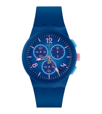 Swatch OLYMPIC GAMES PARIS 2024 COLLECTION BLUE HEELFLIP