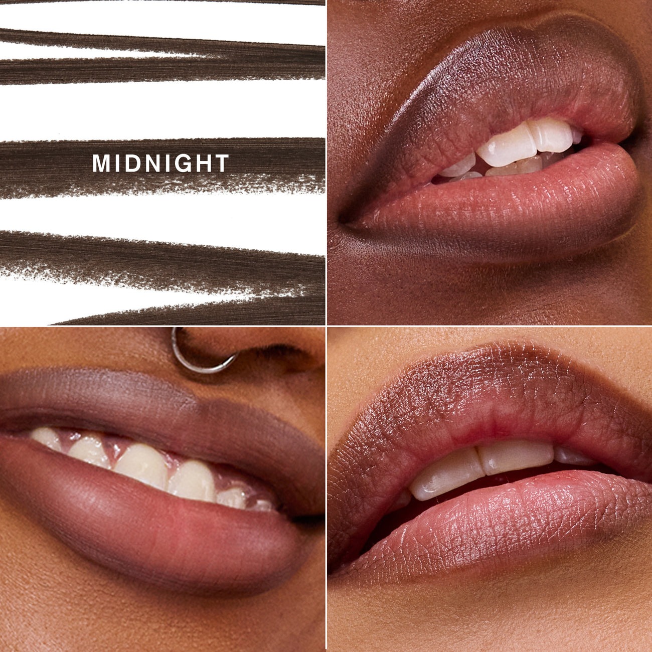 Ami Cole Soft Shape Lip Liner - MIDNIGHT – A RICH CHOCOLATE