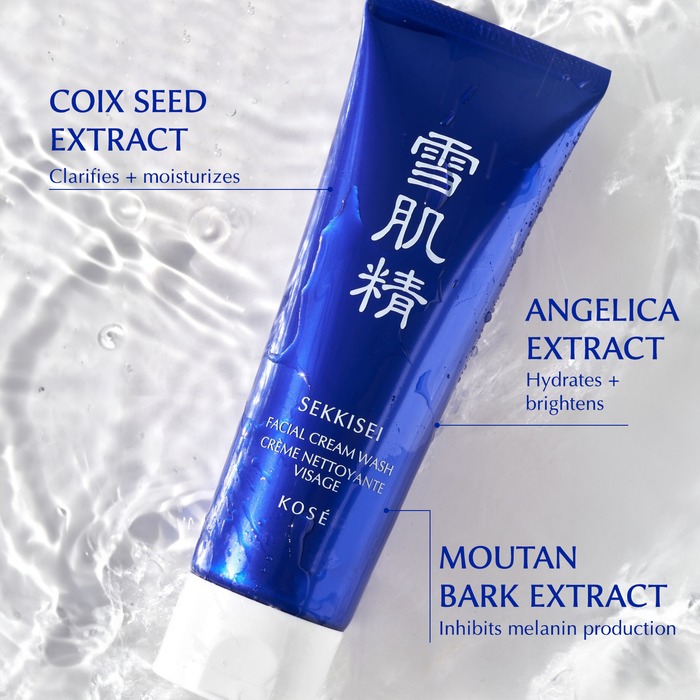 SEKKISEI Facial Cream Wash - 130 Gr