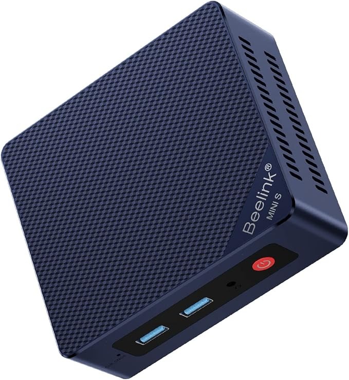 Beelink Mini PC, Mini S12 Intel 12th Gen 4-Core N95 256GB SSD