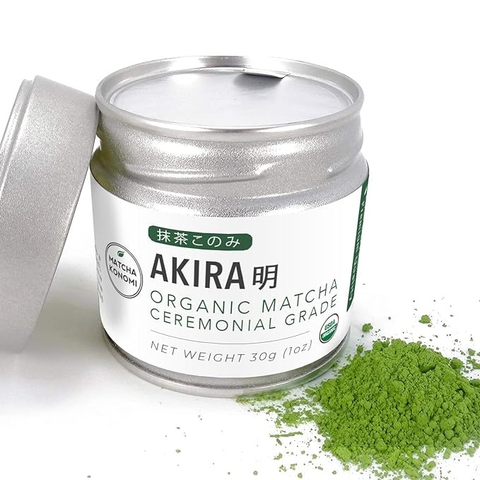 Akira Matcha 30g - Organic Premium Ceremonial Japanese Matcha Green Tea Powder