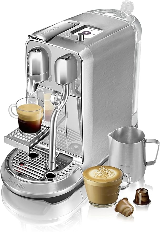 Nespresso Creatista Plus Espresso Machine by Breville, Brushed Stainless Steel