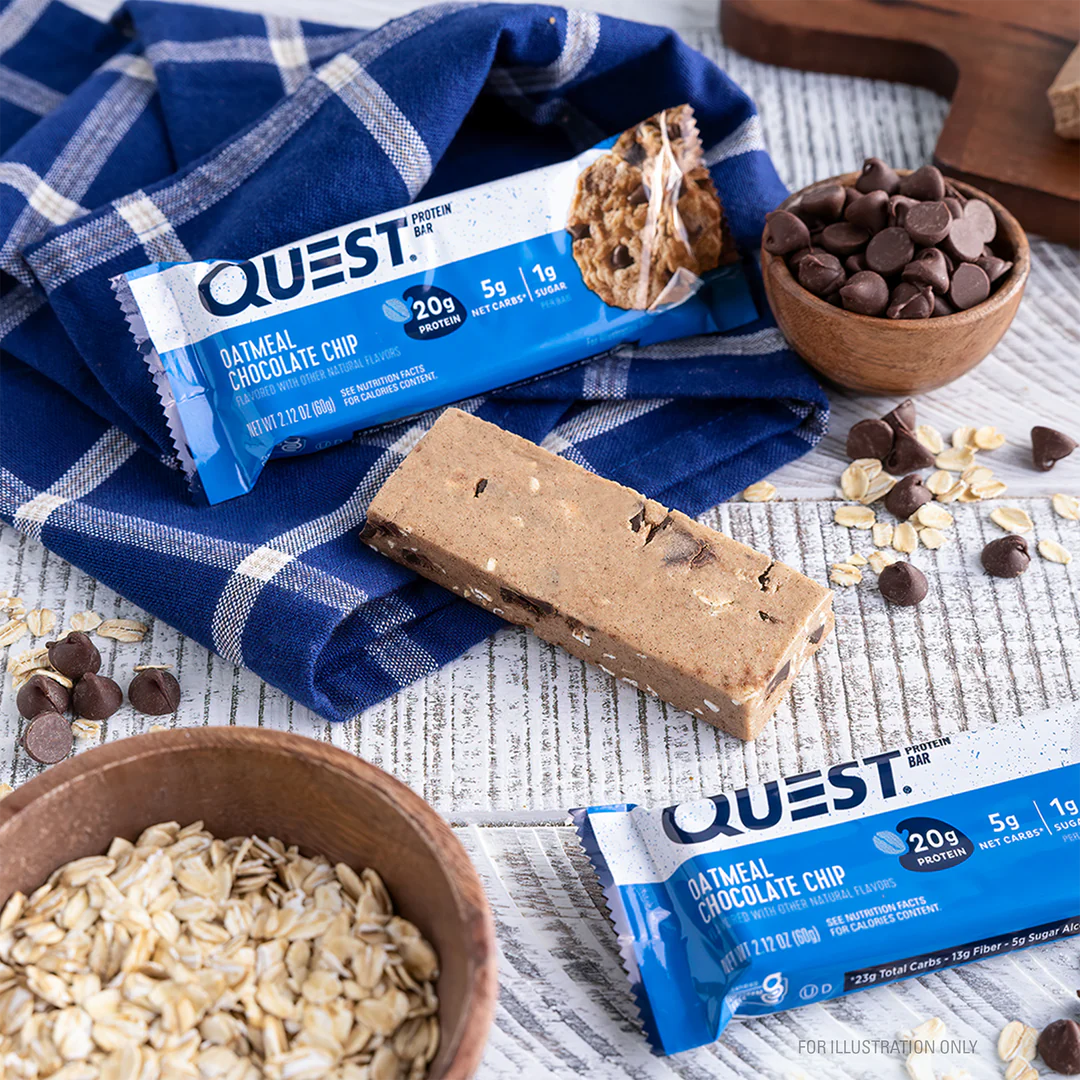 Quest Nutrition Oatmeal Chocolate Chip Protein Bars