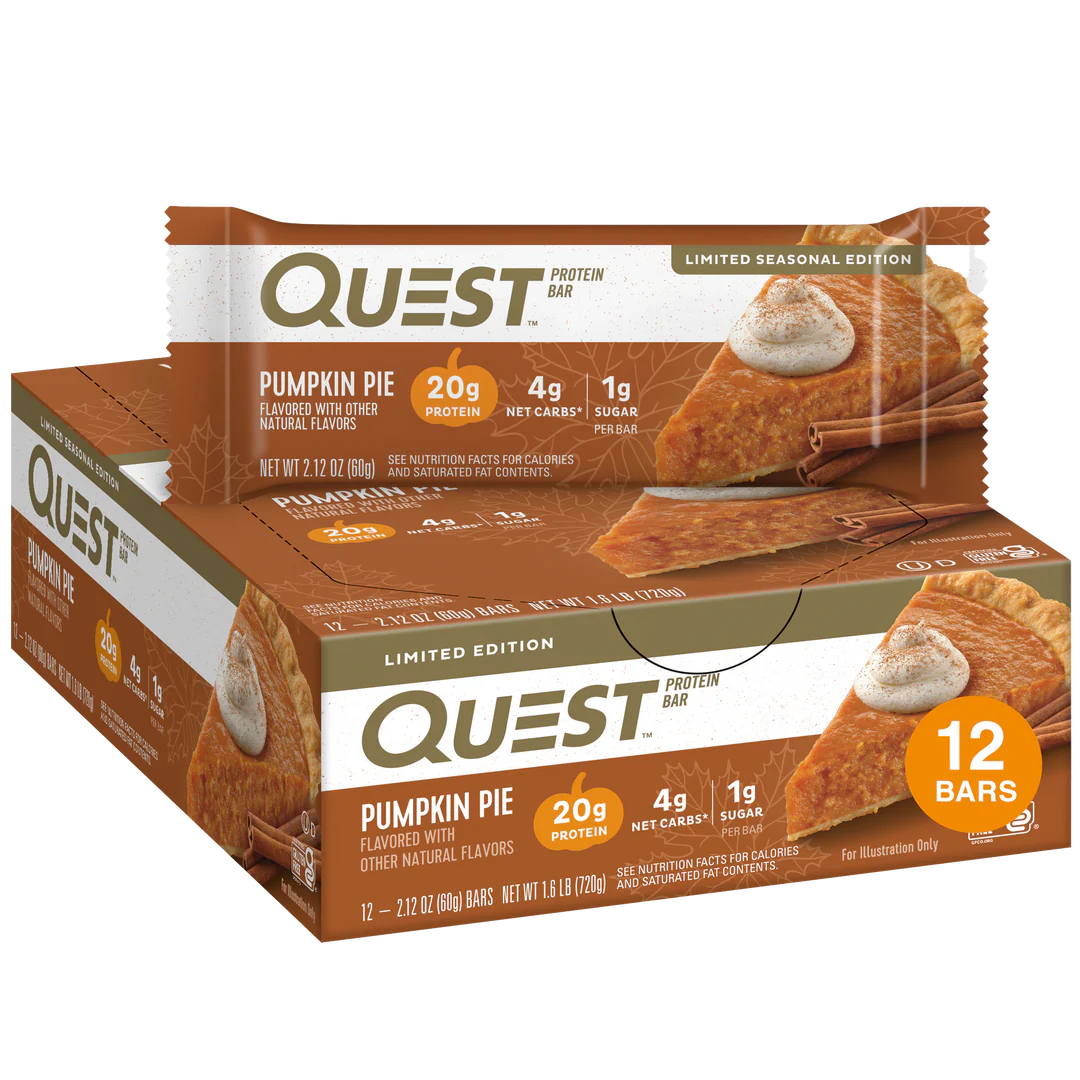 Quest Nutrition Pumpkin Pie Protein Bars