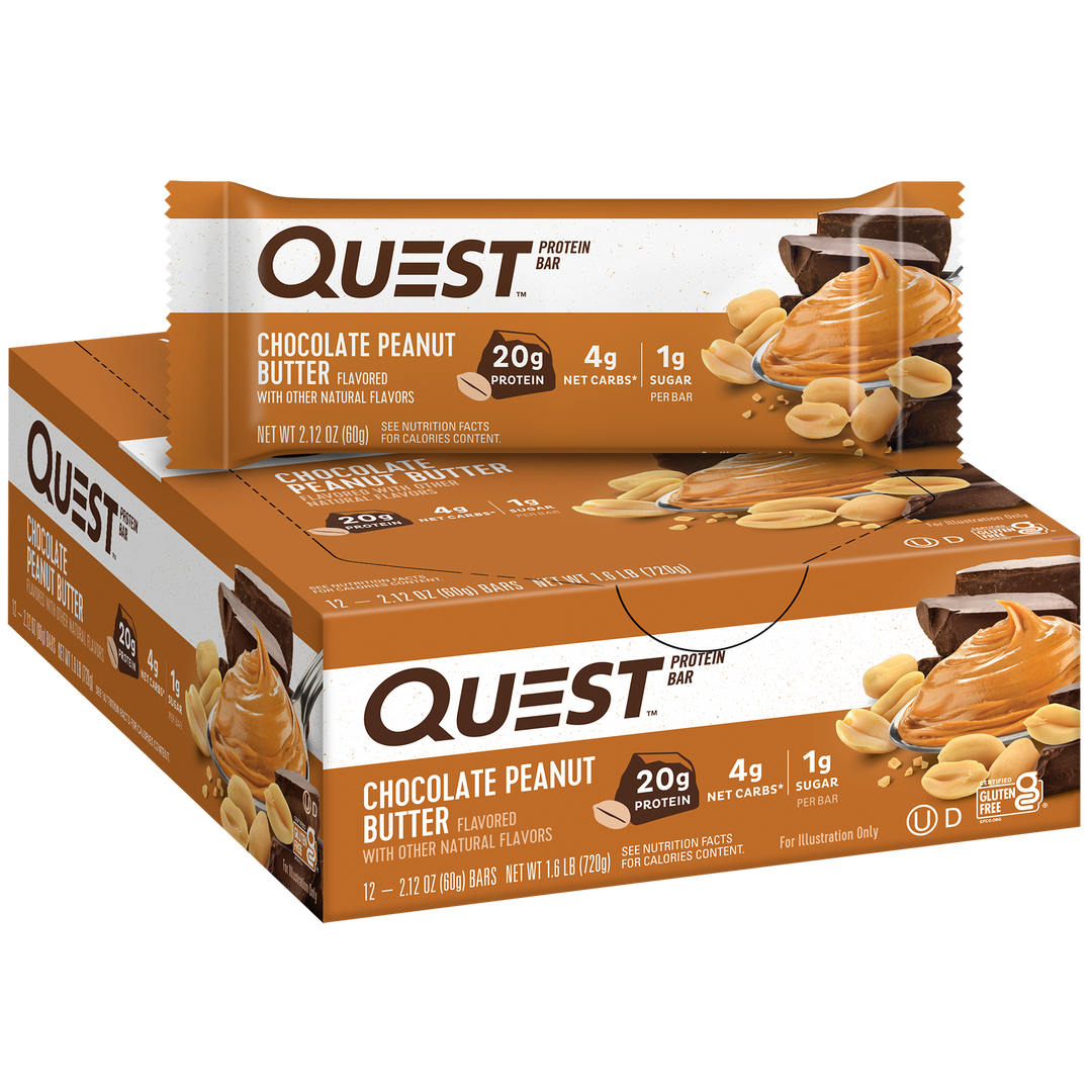 Quest Nutrition Chocolate Peanut Butter Protein Bar