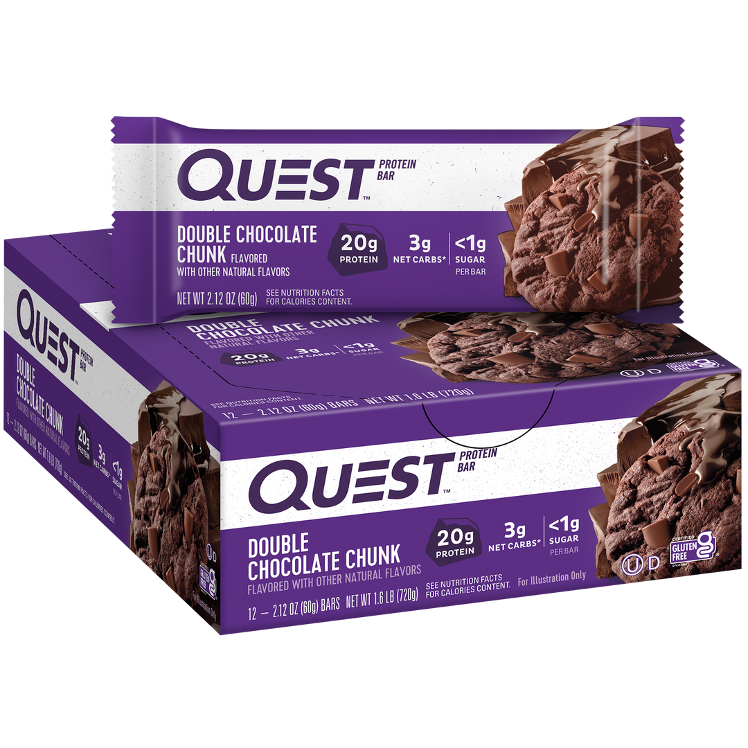 Quest Nutrition Double Chocolate Chunk Protein Bars