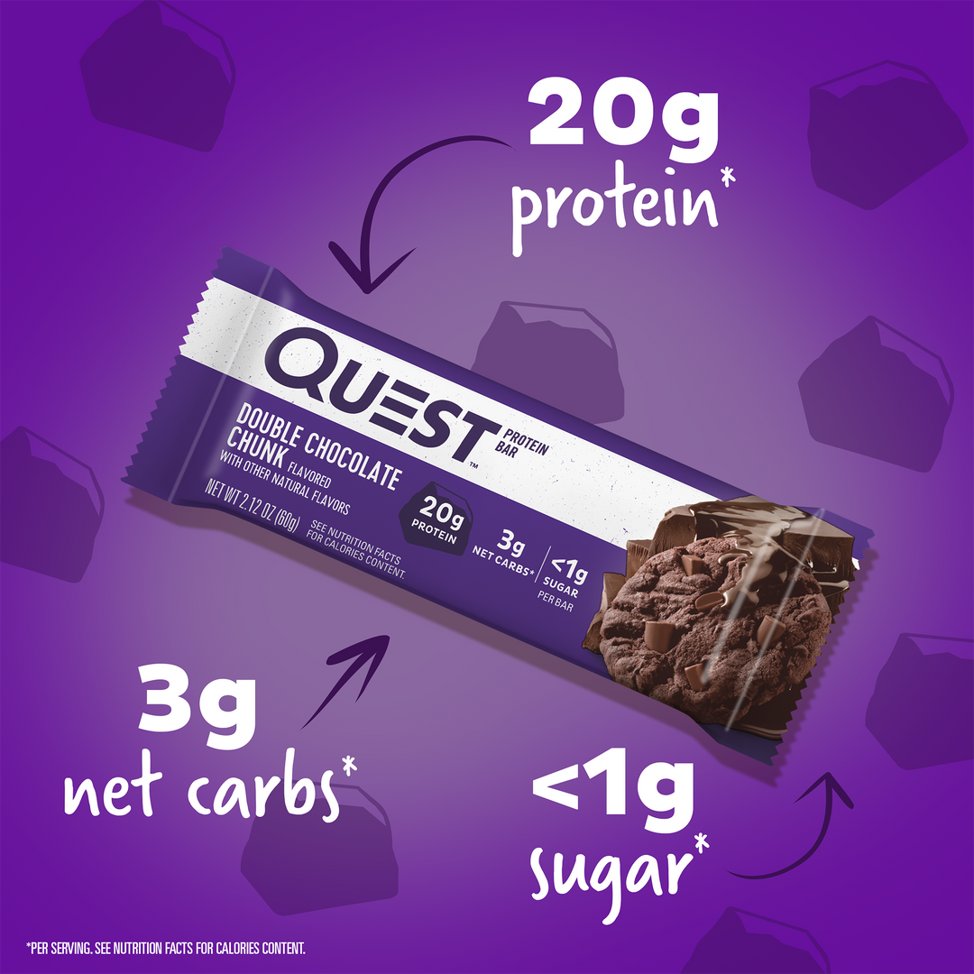 Quest Nutrition Double Chocolate Chunk Protein Bars