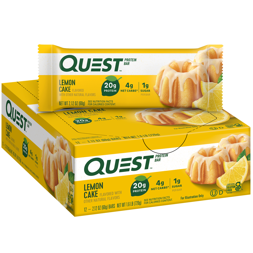 Quest Nutrition Lemon Cake Protein Bars