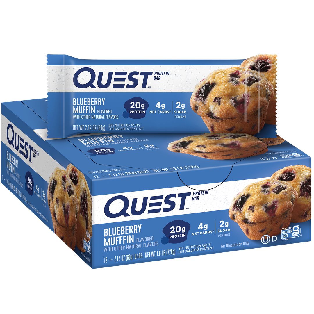 Quest Nutrition Blueberry Muffin Protein Bars