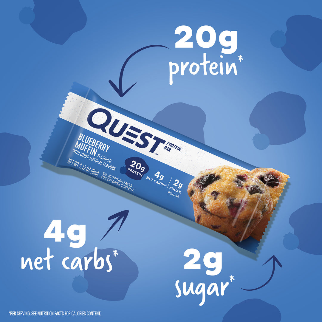 Quest Nutrition Blueberry Muffin Protein Bars