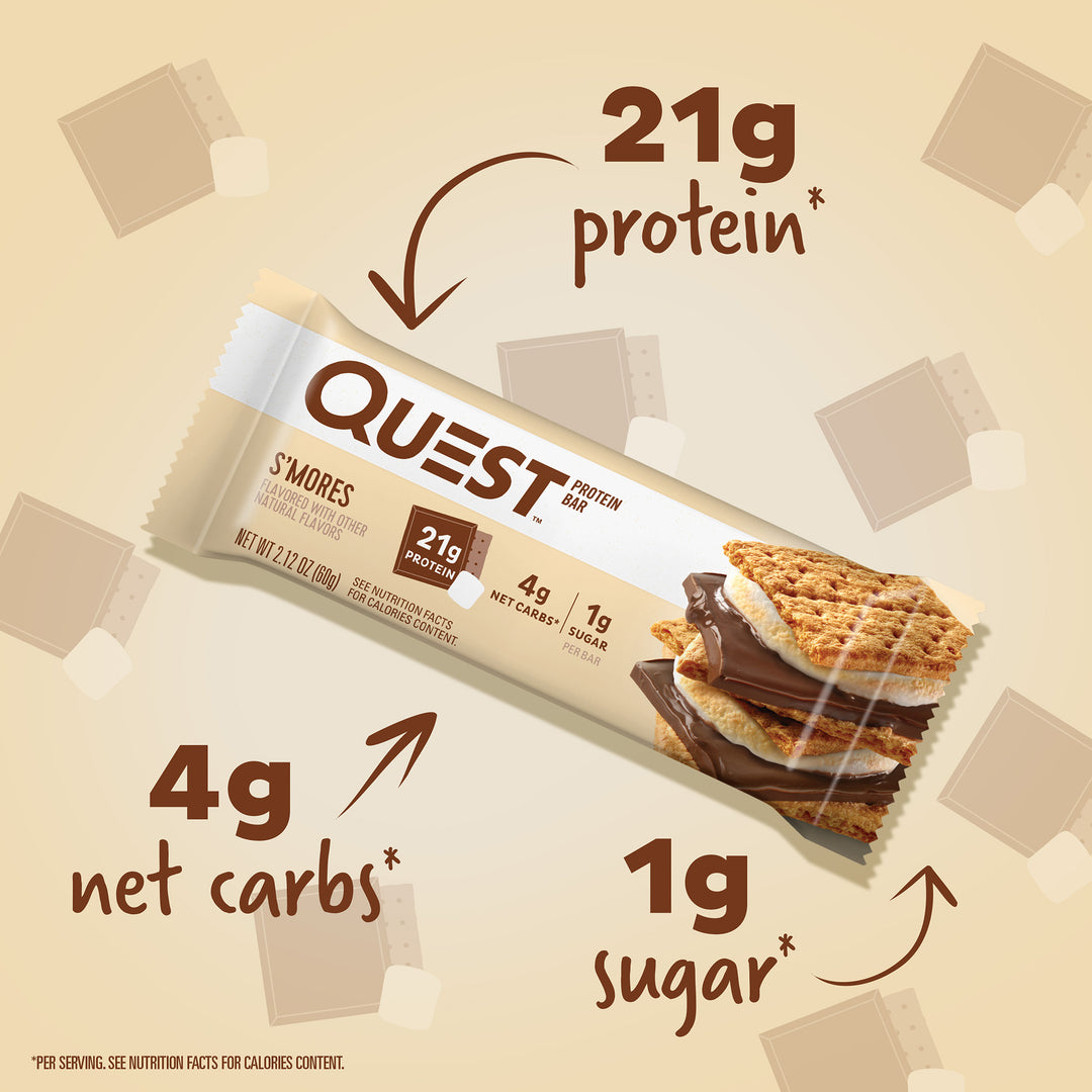 Quest Nutrition S'Mores Protein Bars