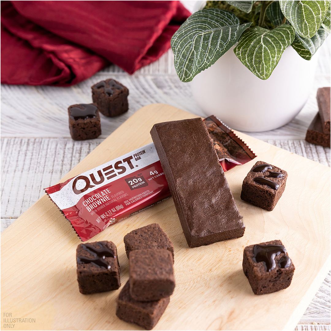 Quest Nutrition Chocolate Brownie Protein Bars