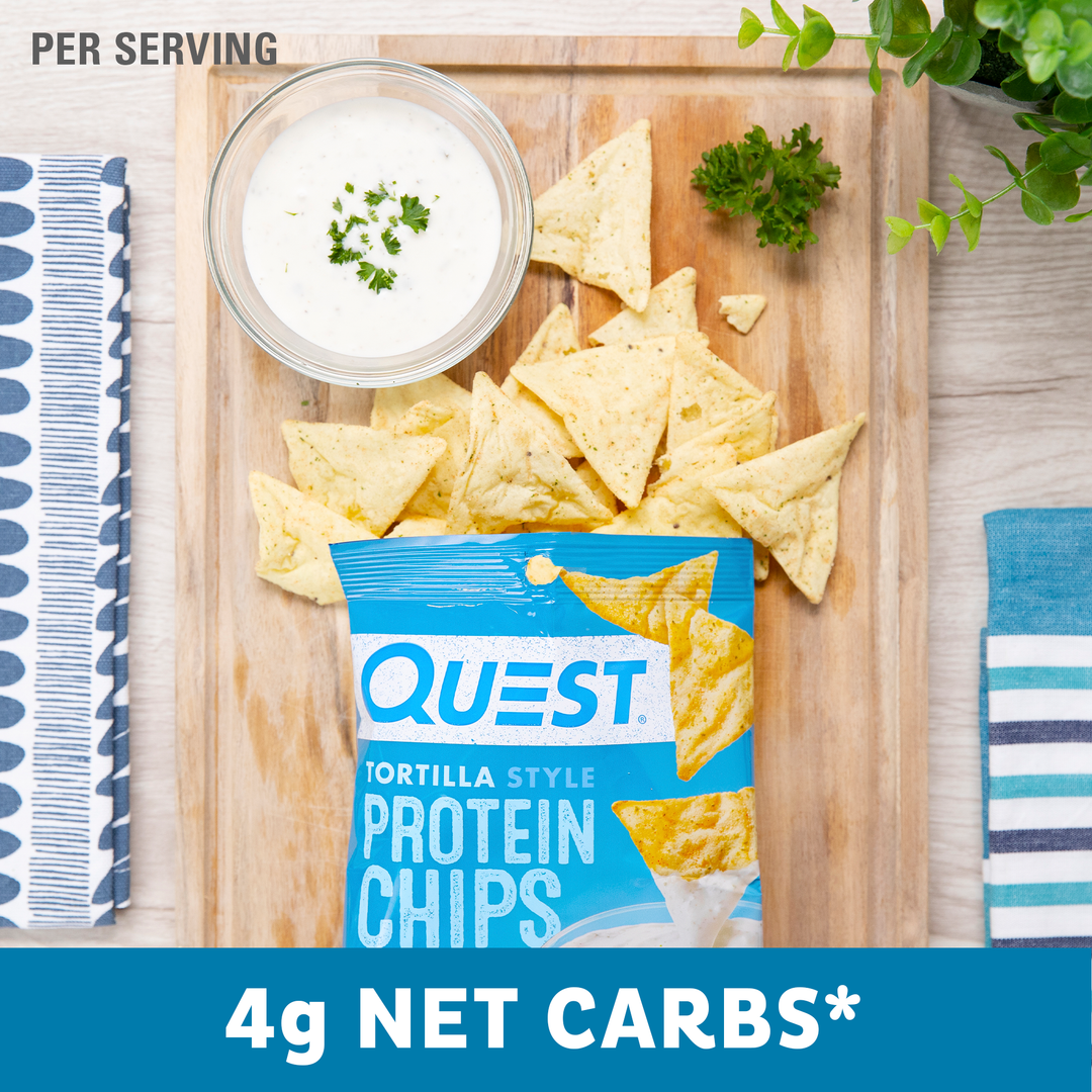 Quest Nutrition Ranch Tortilla Style Protein Chips