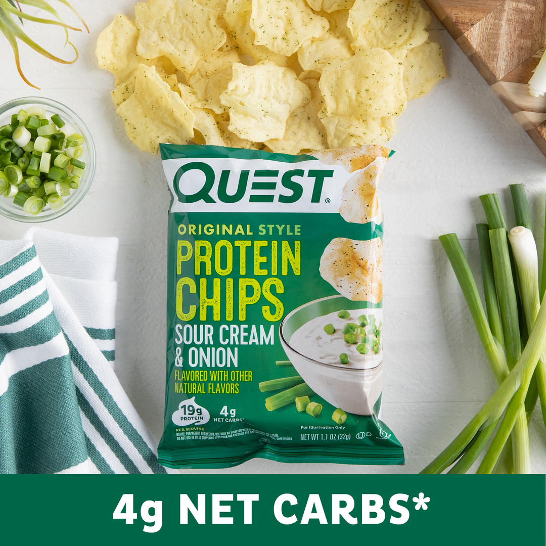 Quest Nutrition Sour Cream & Onion Original Style Protein Chips